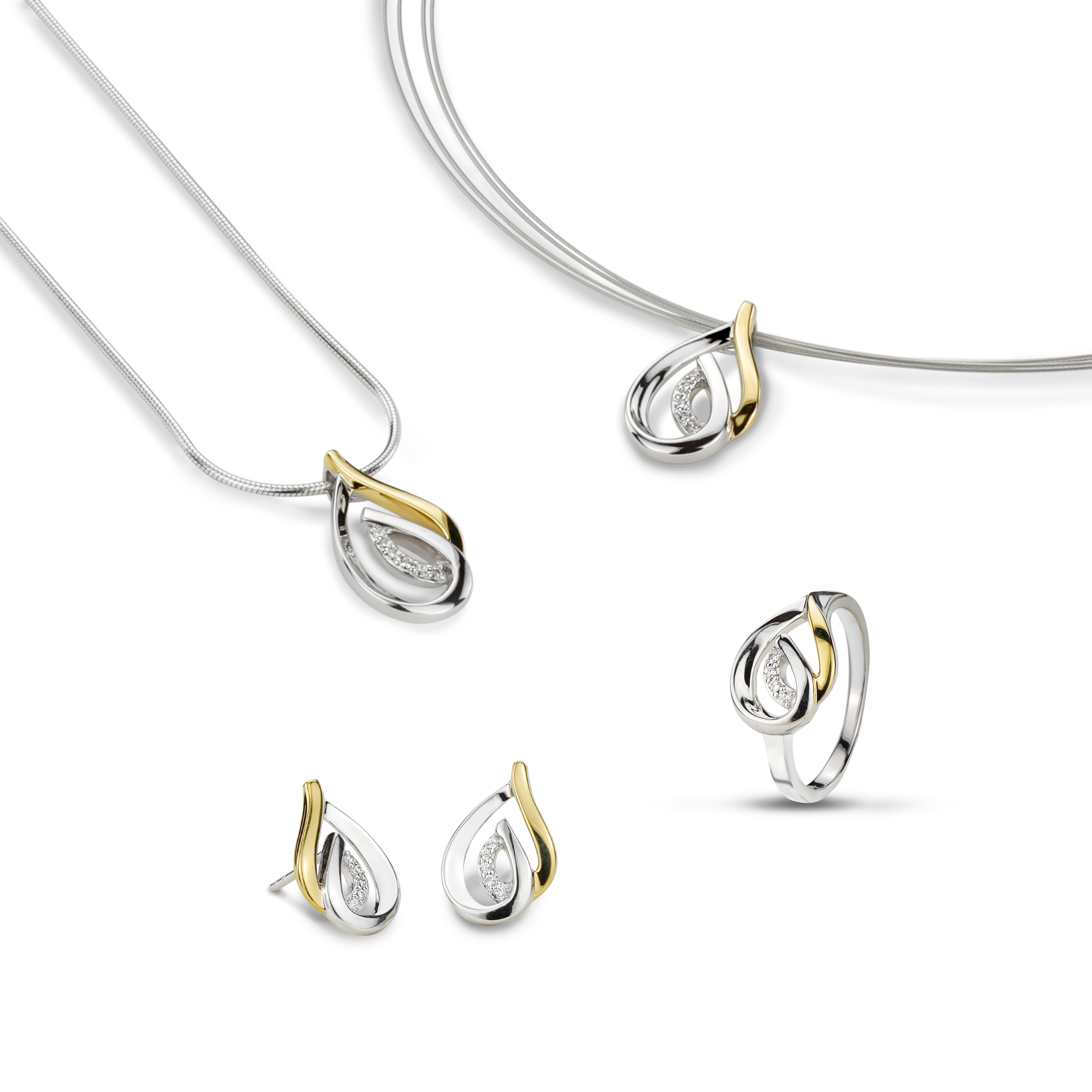 Pierścionek Gala Design Barabados J0094 – Srebro 925 z Cyrkoniami